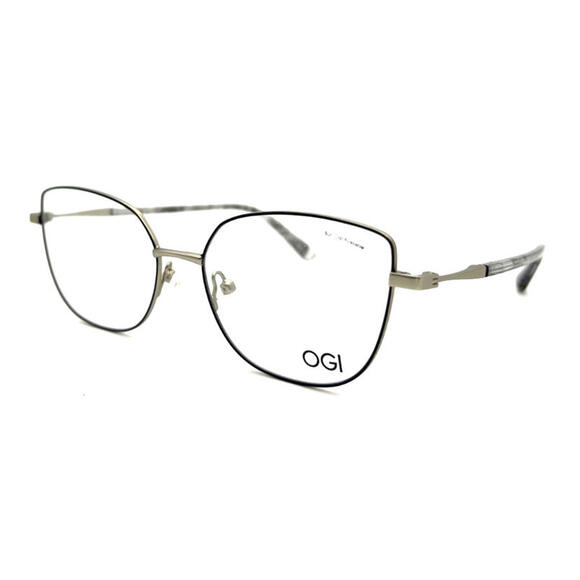 NEW OGI EVOLUTION 4330/102 BLACK INK/SILVER AUTHENTIC EYEGLASSES 52–17–140,New Products : American Fashion Style Bags On Sale